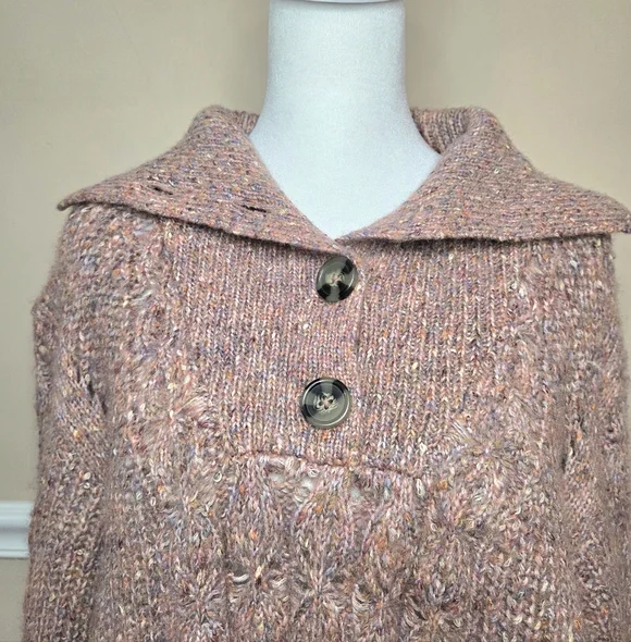 Per Una Cowl Neck Sweater - Lavender Blend Size 18 NWT. - Picture 2 of 16